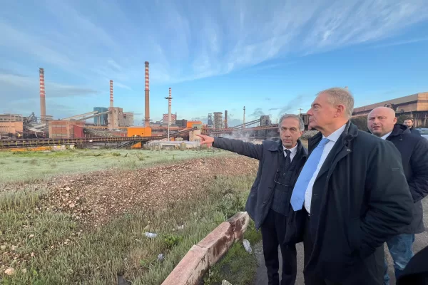 GIANCARLO QUARANTA NUOVO COMMISSARIO EX ILVA ADOLFO URSO MINISTRO DELLE IMPRESE E DEL MADE IN ITALY GIANCARLO QUARANTA NUOVO COMMISSARIO EX ILVA ADOLFO URSO MINISTRO DELLE IMPRESE E DEL MADE IN ITALY