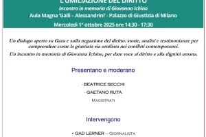 Gaza e Magistratura democratica, il tribunale indottrinato