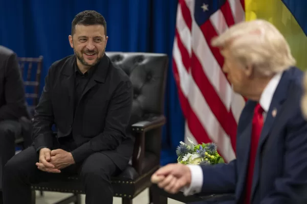 VOLODYMYR ZELENSKY PRESIDENTE DELL’UCRAINA, DONALD TRUMP PRESIDENTE USA