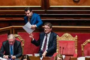 MATTEO SALVINI MINISTRO INFRASTRUTTURE, GIANCARLO GIORGETTI MINISTRO ECONOMIA
