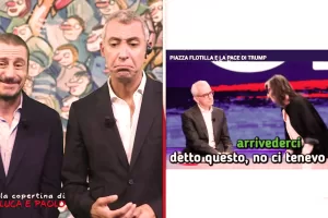 Il fanatismo di Francesca Albanese fa perdere la pazienza persino a La7, la lezione di Luca e Paolo dopo il teatrino surreale con Massari