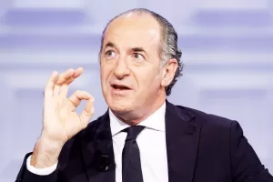 Il governatore della regione Veneto Luca Zaia durante la trasmissione Porta a Porta, Roma, Martedì, 3 Dicembre 2024 (Foto Roberto Monaldo / LaPresse)

Governor of the Veneto region Luca Zaia during the tv program Porta a Porta, Rome, Tuesday, December 03, 2024 (Photo by Roberto Monaldo / LaPresse)