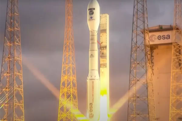 VV25 DEL VEGA C: SENTINEL-1C RAZZO RAZZI LANCIO ESA EUROPEAN SPACE AGENCY