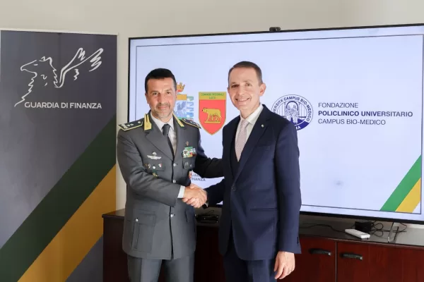 Lazio, partnership tra la Guardia di Finanza e la Fondazione Policlinico Campus Bio-Medico: percorsi di cura per militari e familiari