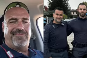 Da sinistra Marco Piffari, i, Valerio Daprà e Davide Bernardello