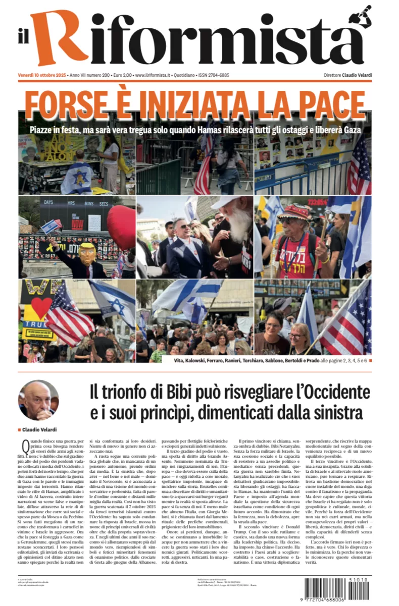 Quotidiano del 10 Ottobre 2025