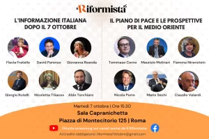 Informazione italiana, pace e prospettive dopo il 7 ottobre: il Live sul Riformista con Porro, Sechi, Cerno, Molinari, Parenzo e Velardi