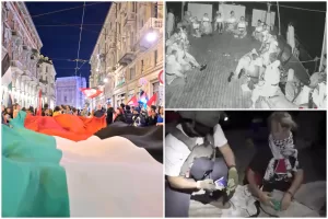 Floppiglia, Israele blocca attivisti a largo di Gaza: “Provocazione finita”. Chi sono gli italiani fermati. Proteste-show in piazza, venerdì ennesimo sciopero