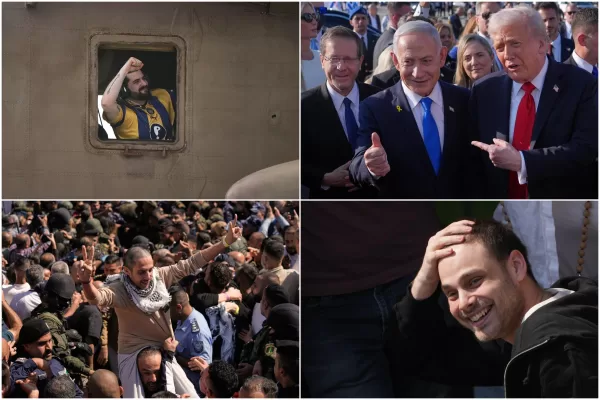 Pace a Gaza, 20 ostaggi vivi tornati in Israele (liberi 1900 detenuti palestinesi). Ovazione per Trump alla Knesset: “Ora pensiamo alla Russia”. Vertice Egitto: Bibi non sarà a Sharm