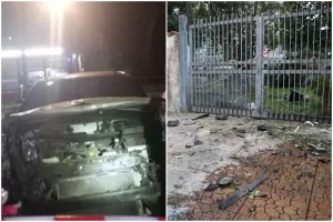 Bomba distrugge l’auto di Sigfrido Ranucci, Report: “Avrebbe potuto uccidere chi fosse passato durante esplosione”. Zero telecamere, usato “un chilo di esplosivo” Bomba distrugge l’auto di Sigfrido Ranucci, Report: “Avrebbe potuto uccidere chi fosse passato durante esplosione”. Zero telecamere, usato “un chilo di esplosivo”