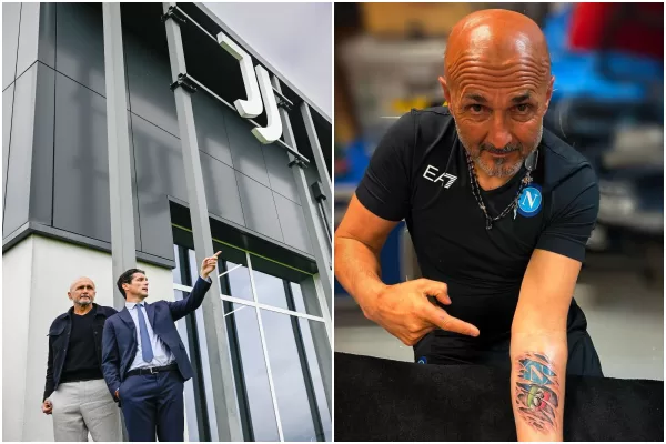 Spalletti, la Juve e il tatuaggio del Napoli: “Stamattina ho donato il sangue e me lo sono fatto tirare dall’altro braccio per non rovinarlo”