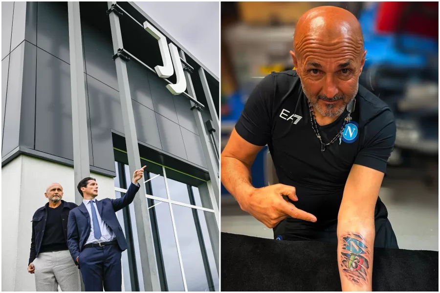 Spalletti, la Juve e il tatuaggio del Napoli: “Stamattina ho donato il sangue e me lo sono fatto tirare dall’altro braccio per non rovinarlo”