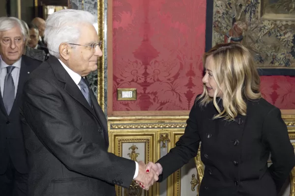 SERGIO MATTARELLA GIORGIA MELONI