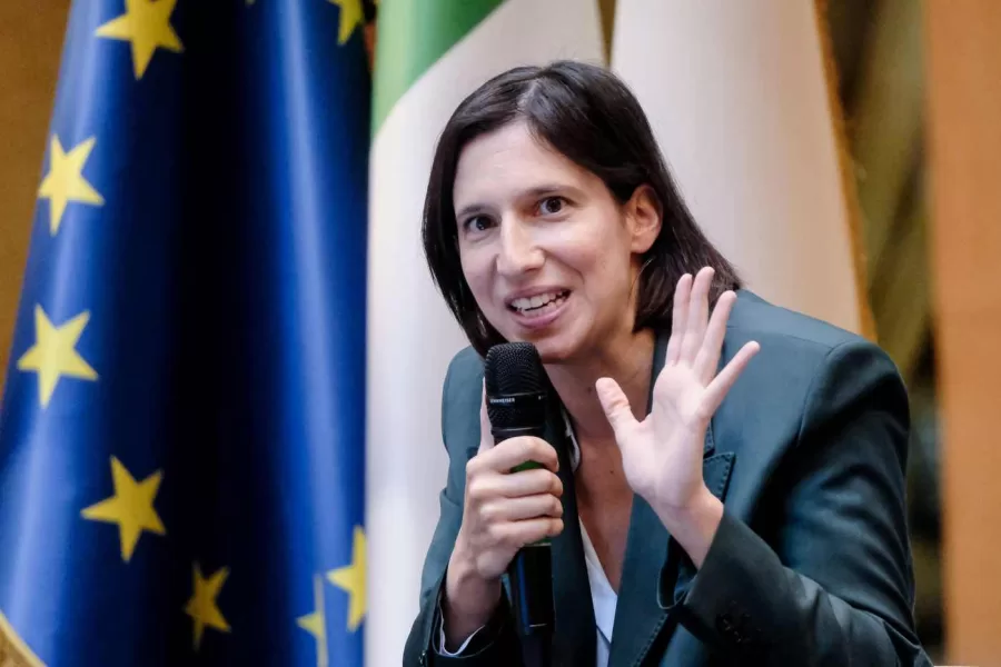 La segretaria PD Elly Schlein in occasione del evento Il