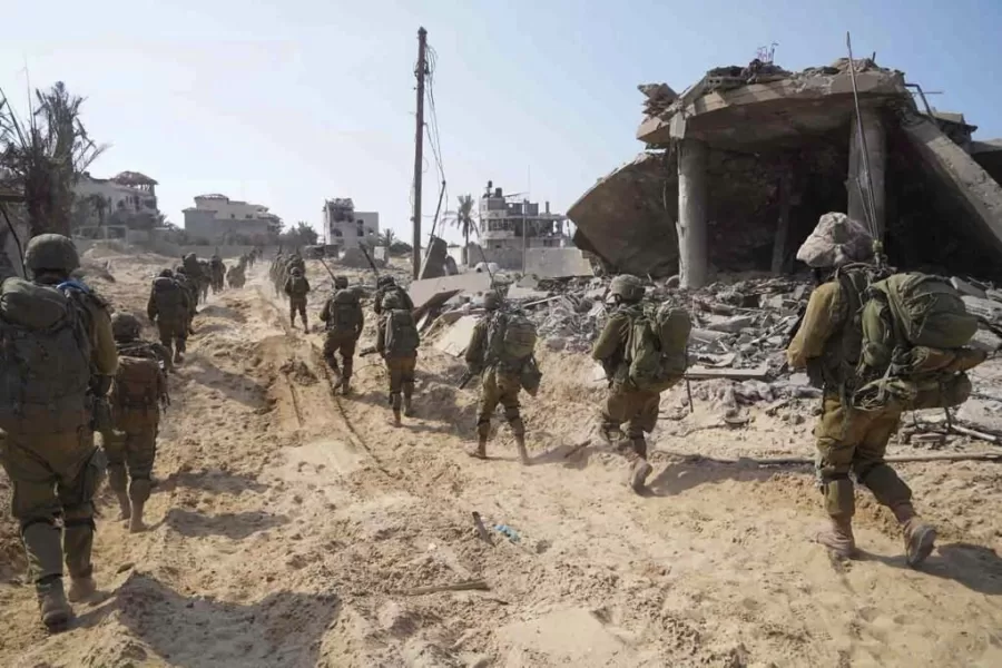 In this photo released by the Israeli military on Sunday, Nov. 5, 2023, shows ground operation inside the Gaza Strip (Israel Defense Forces via AP)


Associated Press/LaPresse
Only Italy and Spain


Associated Press/LaPresse
Only Italy and Spain