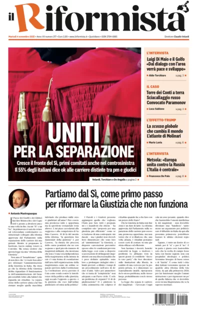 Quotidiano del 4 Novembre 2025