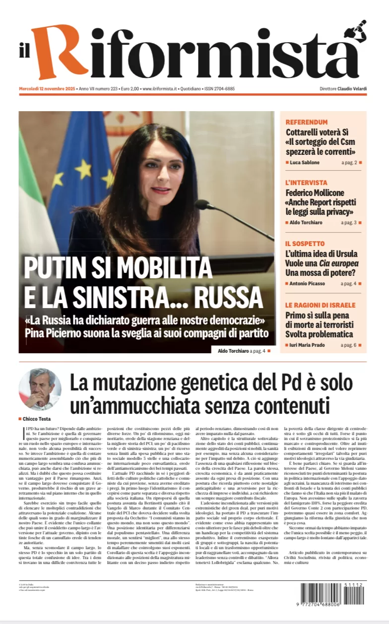 Quotidiano del 12 Novembre 2025
