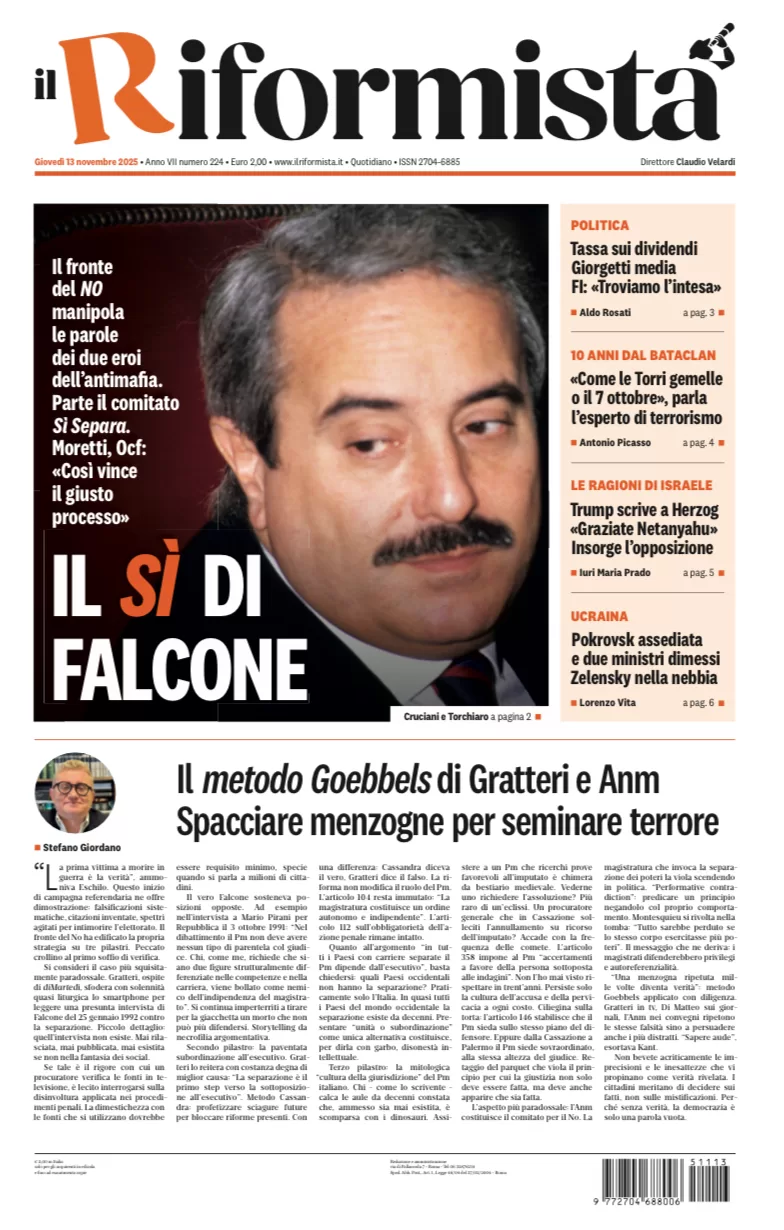 Quotidiano del 13 Novembre 2025