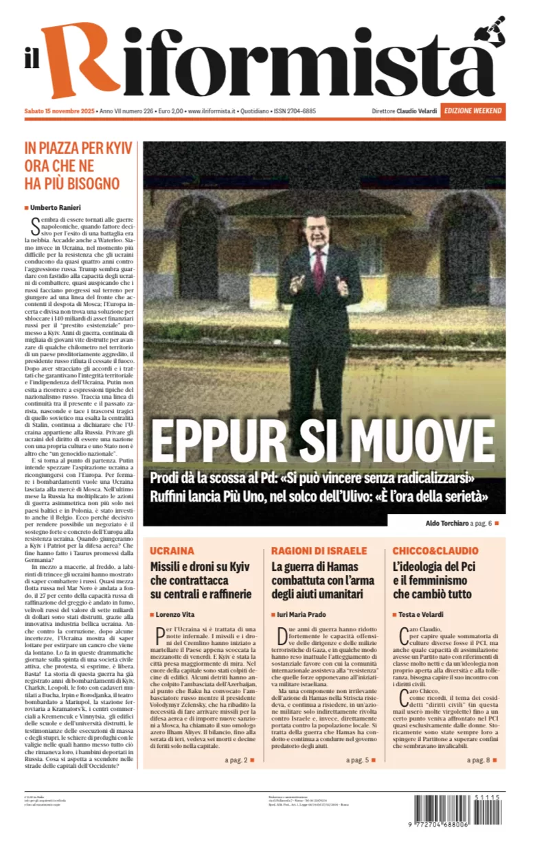 Quotidiano del 15 Novembre 2025