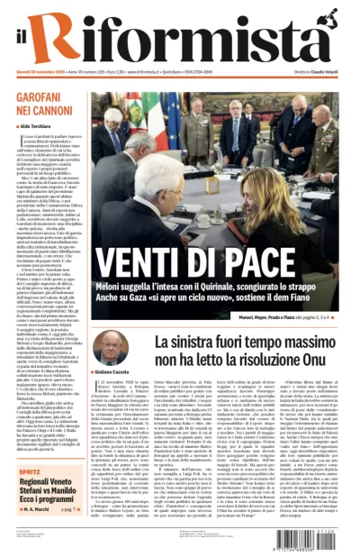Quotidiano del 20 Novembre 2025
