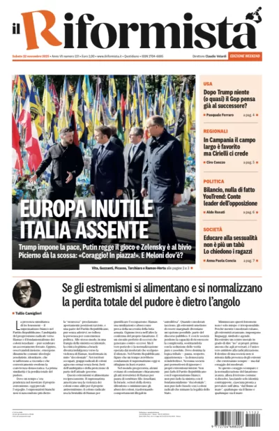 Quotidiano del 22 Novembre 2025