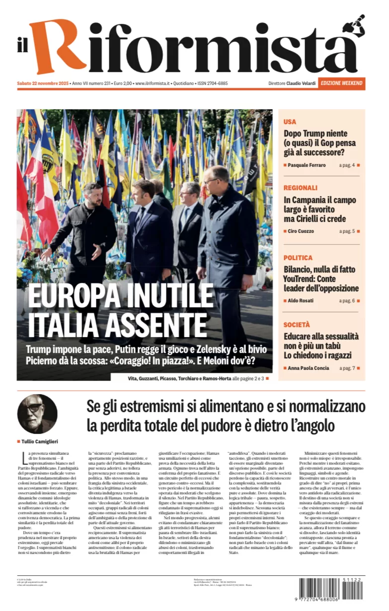 Quotidiano del 22 Novembre 2025