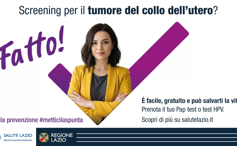 Tumore al collo dell’utero, nel Lazio la sensibilizzazione arriva sul grande schermo