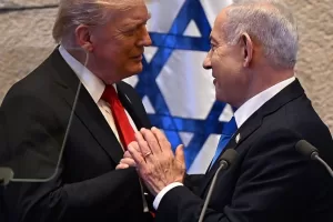 DONALD TRUMP PRESIDENTE USA, BENJAMIN NETANYAHU PRIMO MINISTRO ISRAELE