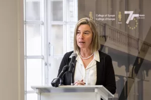 FEDERICA MOGHERINI RETTRICE DEL COLLEGIO D’EUROPA FEDERICA MOGHERINI RETTRICE DEL COLLEGIO D’EUROPA