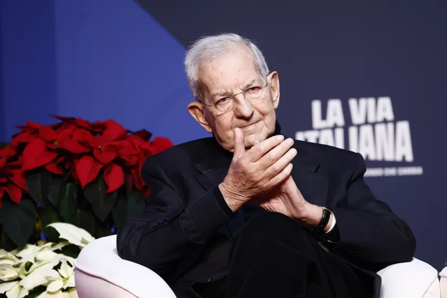 Atreju  La via Italiana della lotta alla mafia con Luciano Violante ex presidente della Camera e della Commissione Antimafia  — Roma, Italia – Venerdì , 13 Dicembre  2024 (foto Cecilia Fabiano/LaPresse) 

Atreju The Italian way of fighting the mafia with Luciano Violante former president of the Chamber and of the Anti-mafia Commission  — Rome , Italy – Friday December 13 , 2024 (photo Cecilia Fabiano / LaPresse)