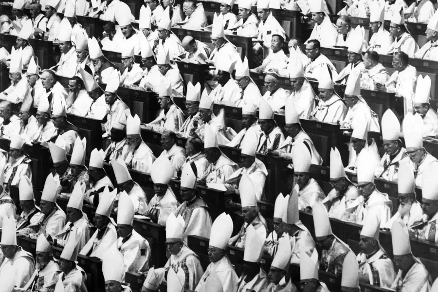 anni ’60 Città del Vaticano
archivio storico
nella foto: Vaticano Concilio