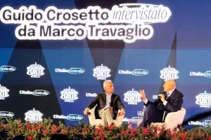 Crosetto smonta Travaglio ad Atreju. “Sul Fatto ho letto che gli Ucraini si erano arresi, non è successo” Crosetto smonta Travaglio ad Atreju. “Sul Fatto ho letto che gli Ucraini si erano arresi, non è successo”