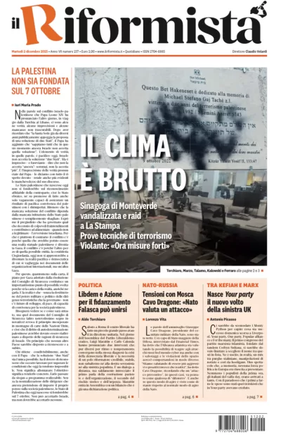 Quotidiano del 2 Dicembre 2025