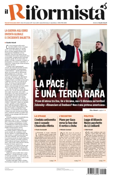 Quotidiano del 16 Dicembre 2025