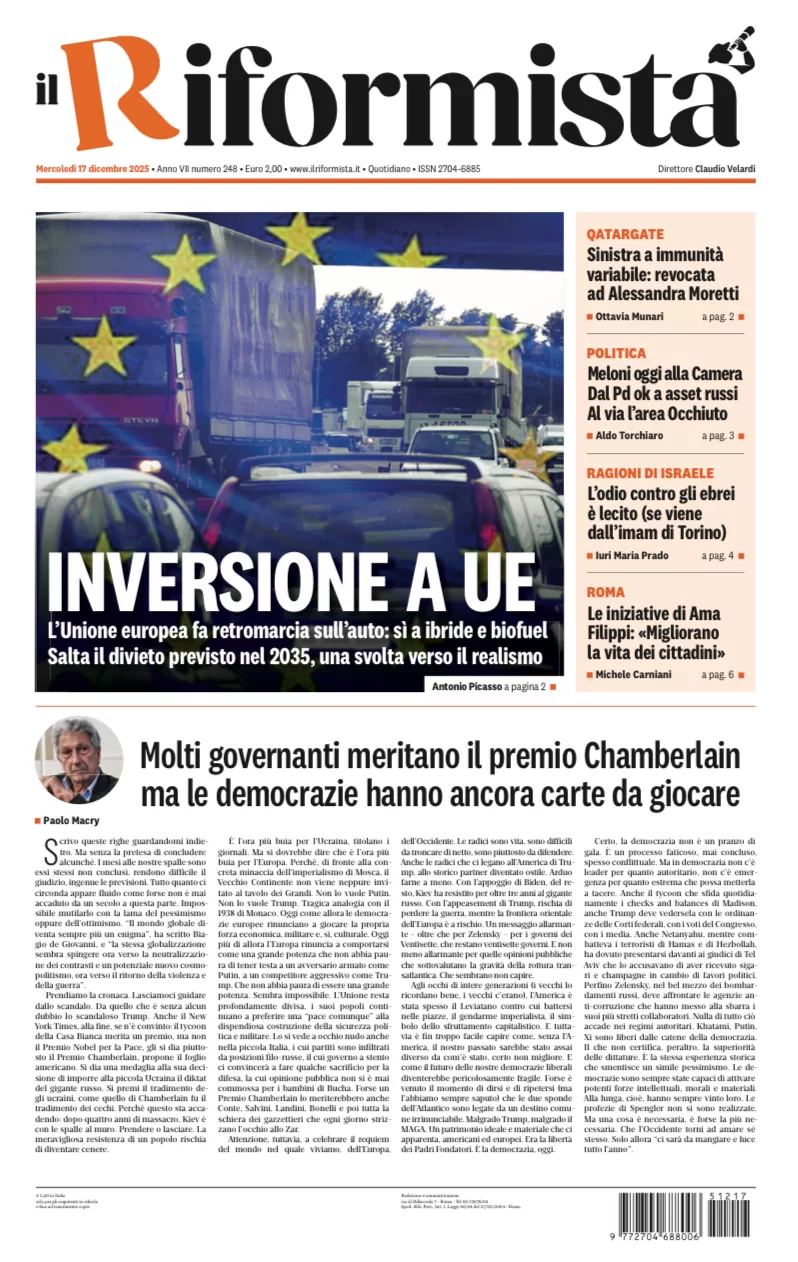 Quotidiano del 17 Dicembre 2025
