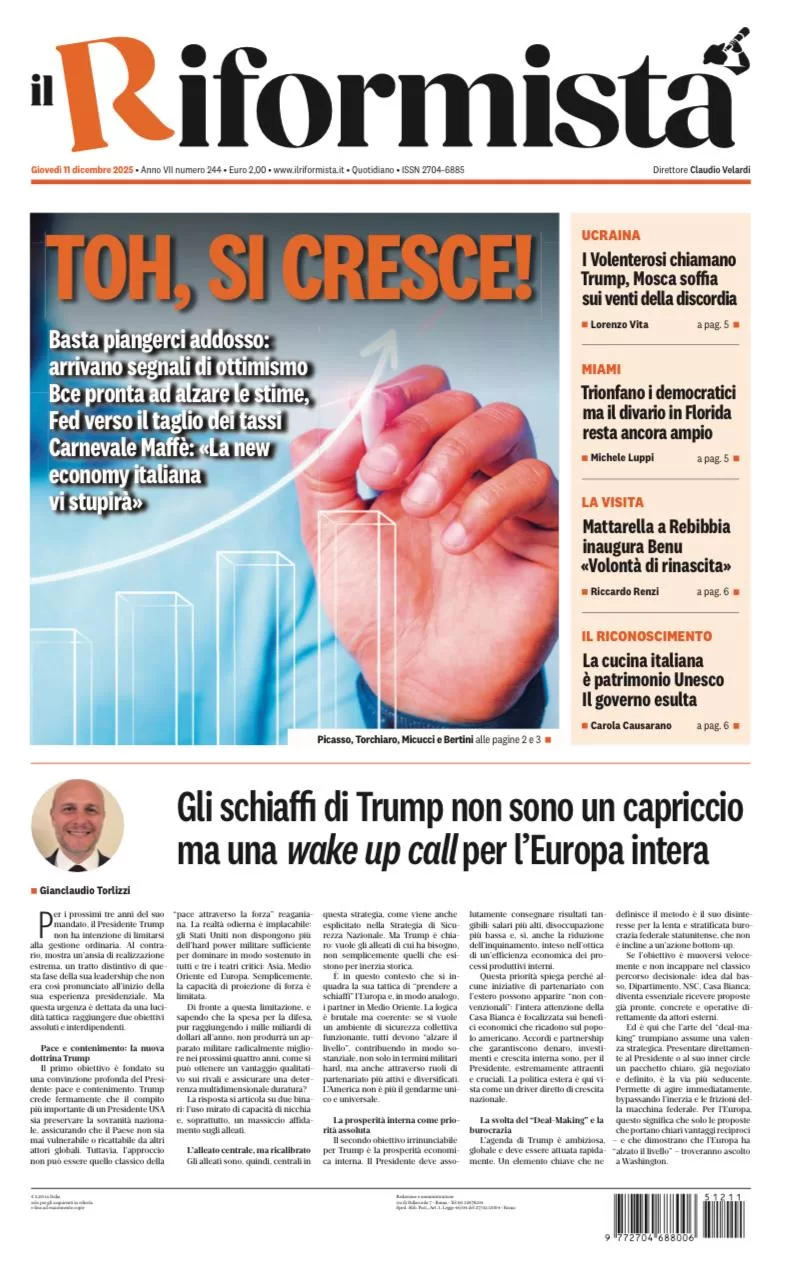Quotidiano dell’11 Dicembre 2025