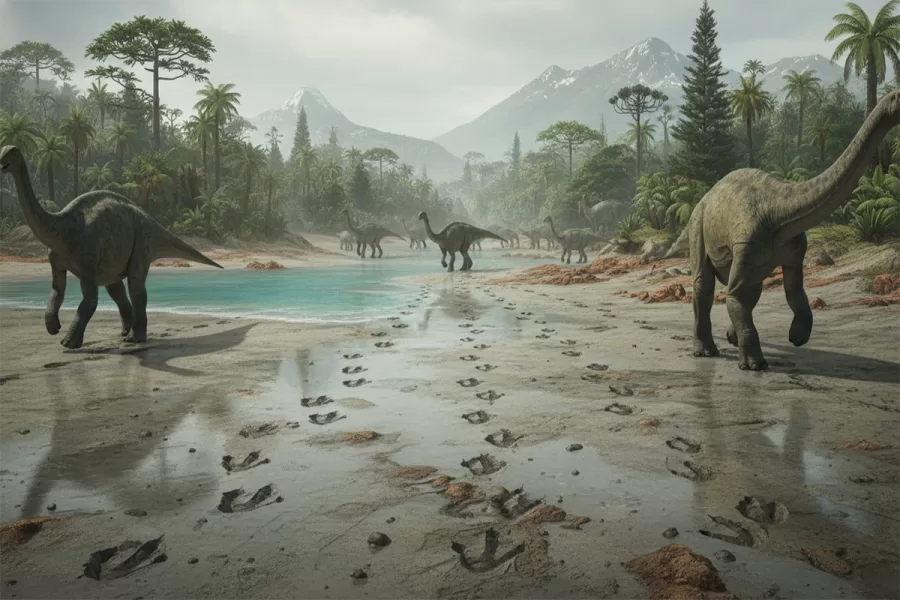 Migliaia di orme di dinosauri rinvenute sulle Alpi, scoperta preistorica nel Parco dello Stelvio