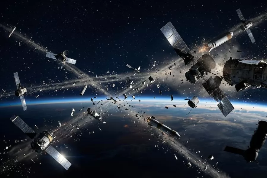Orbita terrestre troppo affollata, rischio di collisione e caduta di detriti