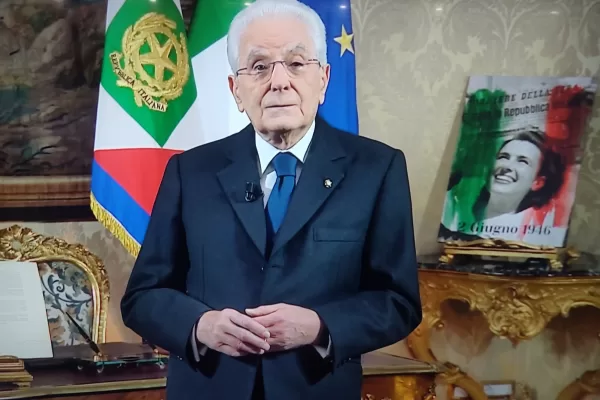 Messaggio di fine anno del Presidente della repubblica Sergio Mattarella
a Roma, Italia 31 dicembre 2025
foto frame tv/LaPresse
