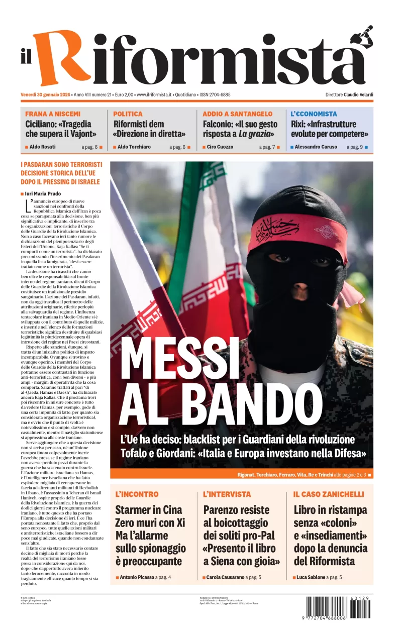 Quotidiano del 30 Gennaio 2026