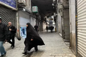 People walk as shops are closed during protests in Tehran’s centuries-old main bazaar, Iran, Tuesday, Jan. 6, 2026. (AP Photo/Vahid Salemi) People walk as shops are closed during protests in Tehran’s centuries-old main bazaar, Iran, Tuesday, Jan. 6, 2026. (AP Photo/Vahid Salemi)