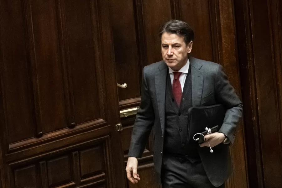 Giuseppe Conte M5S  in occasione delle informative del Governo sui tragici fatti occorsi a Crans-Montana. Camera dei Deputati, Roma Martedì 13 Gennaio  2026 (foto Mauro Scrobogna / LaPresse)  

Giuseppe Conte M5S at the Government briefing on the tragic events in Crans-Montana, Switzerland. Chamber of Deputies, Rome, Tuesday January 13 2026. (Photo by Mauro Scrobogna / LaPresse)