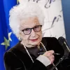 Liliana Segre al Quirinale in occasione della celebrazione del Giorno della Memoria, Roma, Martedì 27 Gennaio 2026 (Foto Roberto Monaldo / LaPresse) 

Liliana Segre at the Quirinale Palace during the celebration of Holocaust Remembrance Day, Rome, Tuesday, January 27, 2026 (Photo by Roberto Monaldo /LaPresse)