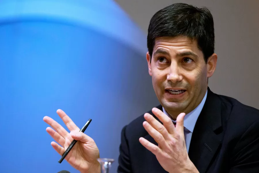 FILE – Kevin Warsh, speaking to the media about his report on transparency at the Bank of England, in London, Dec., 11, 2014. (AP Photo/Alastair Grant, Pool, File)





Associate Press/ LaPresse
Only Italy and Spain
