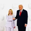 LA PRESIDENTE DEL CONSIGLIO GIORGIA MELONI, DONALD TRUMP PRESIDENTE USA LA PRESIDENTE DEL CONSIGLIO GIORGIA MELONI, DONALD TRUMP PRESIDENTE USA