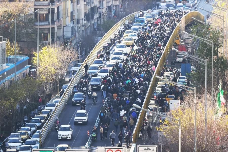Protesters march in downtown Tehran, Iran, Monday, Dec. 29, 2025. (Fars News Agency via AP)





Associate Press/ LaPresse
Only Italy and Spain





Associate Press/ LaPresse
Only Italy and Spain