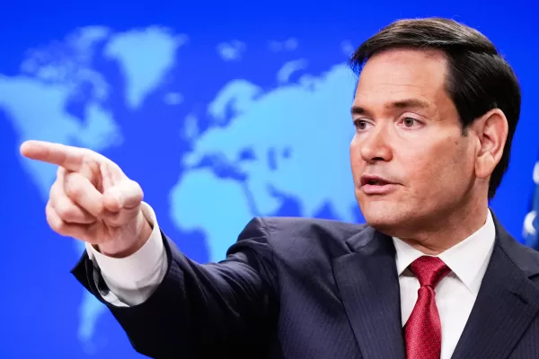 Secretary of State Marco Rubio speaks during a news conference at the State Department, Friday, Dec. 19, 2025, in Washington. (AP Photo/Julia Demaree Nikhinson)





Associate Press/ LaPresse
Only Italy and Spain