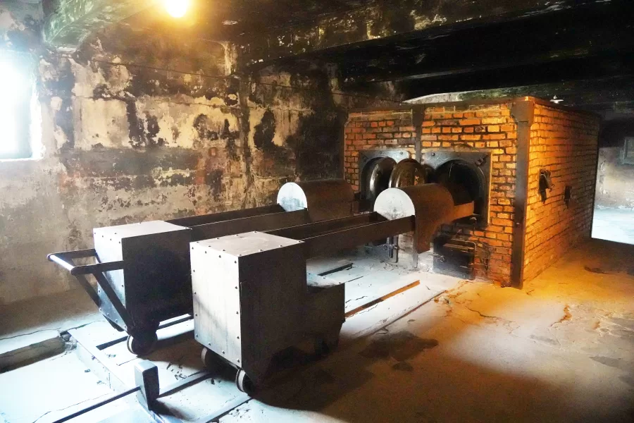 CAMPO PRIGIONIA DI AUSCHWITZ, STERMINIO CONCENTRAMENTO
FORNO CREMATORIO, FORNI CREMATORI