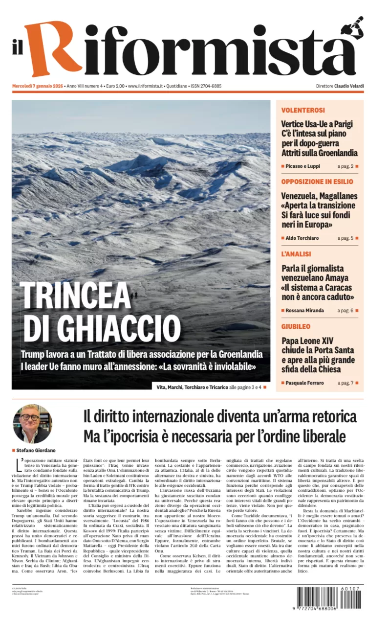 Quotidiano del 7 Gennaio 2026