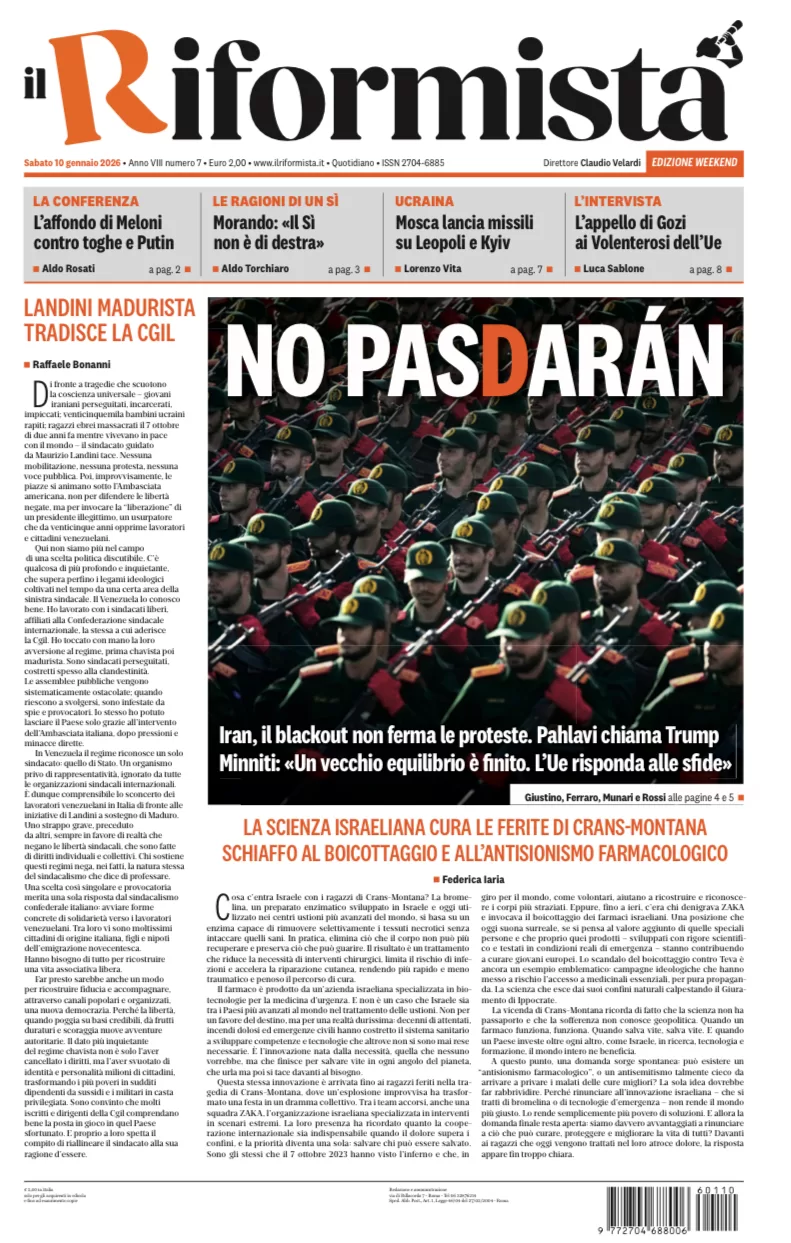 Quotidiano del 10 Gennaio 2026